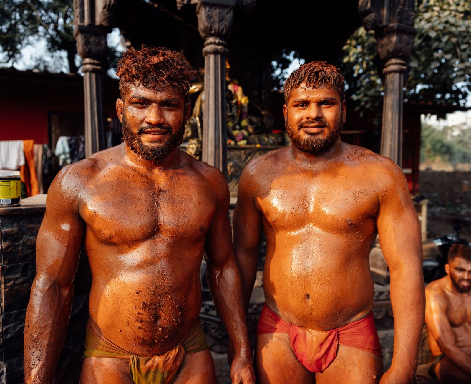 Indian Kushti Wrestlers